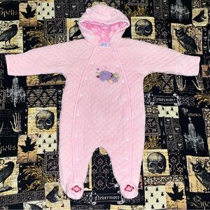 Disney Baby Pink Eyeyore Snowsuit
